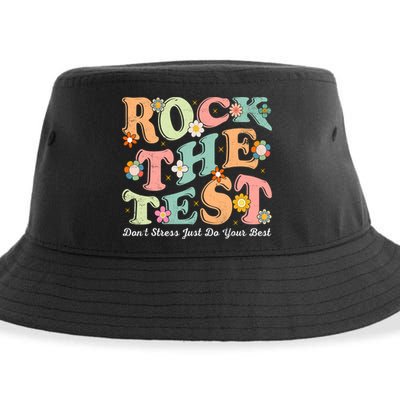 Test Day Rock The Test Teacher Testing Day You Got This  Sustainable Bucket Hat