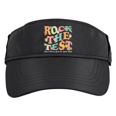 Test Day Rock The Test Teacher Testing Day You Got This  Adult Drive Performance Visor