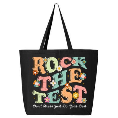Test Day Rock The Test Teacher Testing Day You Got This  25L Jumbo Tote