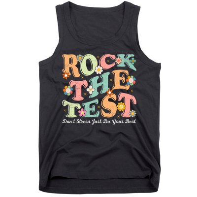Test Day Rock The Test Teacher Testing Day You Got This  Tank Top