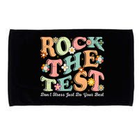 Test Day Rock The Test Teacher Testing Day You Got This  Microfiber Hand Towel