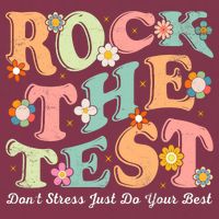 Test Day Rock The Test Teacher Testing Day You Got This  16oz Travel Tumbler