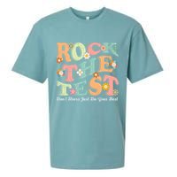 Test Day Rock The Test Teacher Testing Day You Got This  Sueded Cloud Jersey T-Shirt
