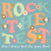 Test Day Rock The Test Teacher Testing Day You Got This  Sueded Cloud Jersey T-Shirt