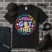Test Day Rock The Test Teacher Testing Day You Got This Tall T-Shirt