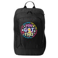 Test Day Rock The Test Teacher Testing Day You Got This City Backpack