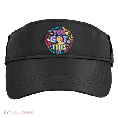 Test Day Rock The Test Teacher Testing Day You Got This Adult Drive Performance Visor