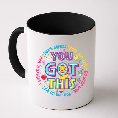 Test Day Rock The Test Teacher Testing Day You Got This Mug