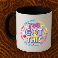 Test Day Rock The Test Teacher Testing Day You Got This Mug