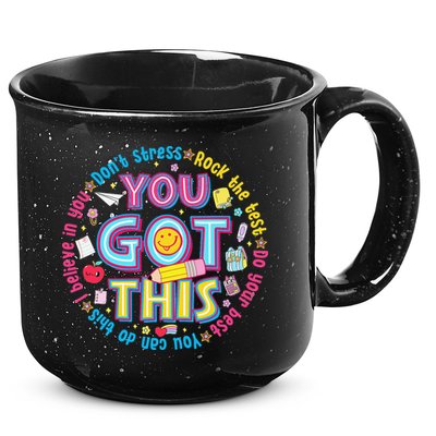 Test Day Rock The Test Teacher Testing Day You Got This 15oz Campfire Ceramic Mug