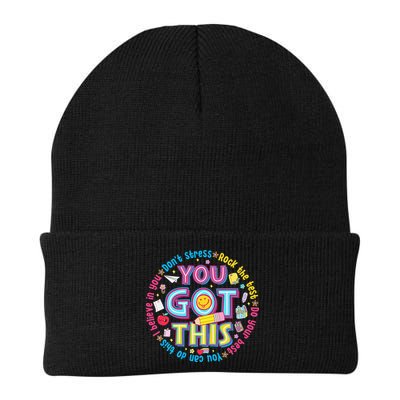 Test Day Rock The Test Teacher Testing Day You Got This Beanie