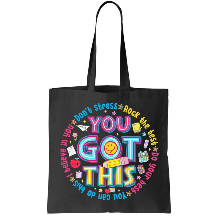 Test Day Rock The Test Teacher Testing Day You Got This Bag