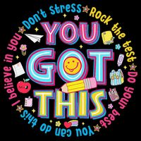 Test Day Rock The Test Teacher Testing Day You Got This Bag