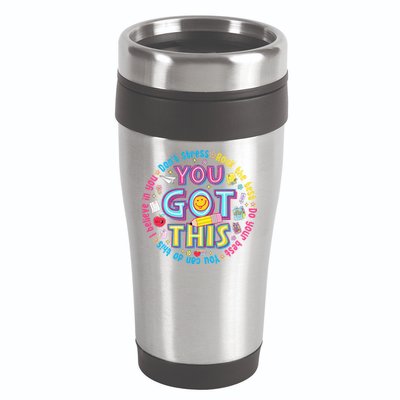 Test Day Rock The Test Teacher Testing Day You Got This 16oz Travel Tumbler