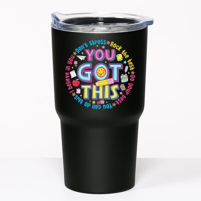 Test Day Rock The Test Teacher Testing Day You Got This Tumbler
