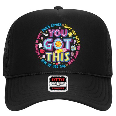 Test Day Rock The Test Teacher Testing Day You Got This Trucker Hat