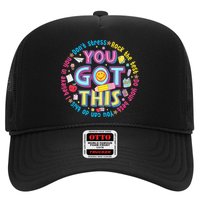 Test Day Rock The Test Teacher Testing Day You Got This Hat