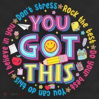 Test Day Rock The Test Teacher Testing Day You Got This Microfiber Hand Towel
