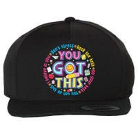 Test Day Rock The Test Teacher Testing Day You Got This Wool Snapback Cap