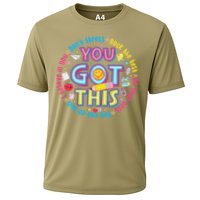 Test Day Rock The Test Teacher Testing Day You Got This Cooling Performance Crew T-Shirt