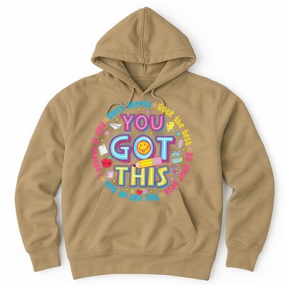 Test Day Rock The Test Teacher Testing Day You Got This Hoodie