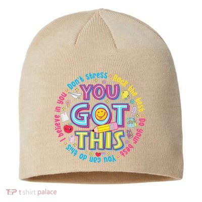 Test Day Rock The Test Teacher Testing Day You Got This Sustainable Beanie