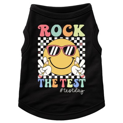 Test Day Rock The Test Motivational Teacher Testing Day  Doggie Tank