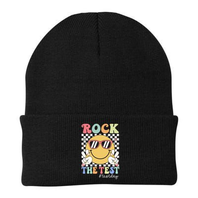 Test Day Rock The Test Motivational Teacher Testing Day  Beanie