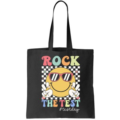 Test Day Rock The Test Motivational Teacher Testing Day  Bag