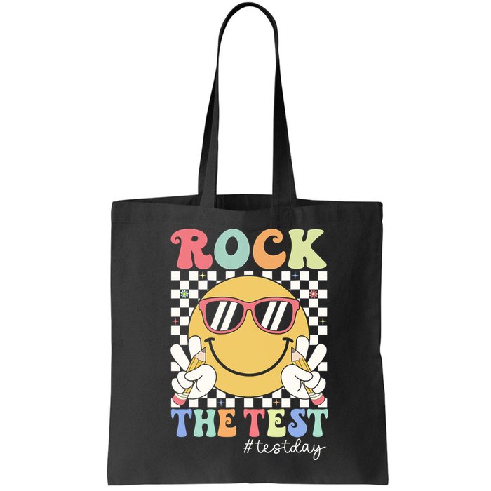 Test Day Rock The Test Motivational Teacher Testing Day  Bag