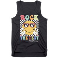 Test Day Rock The Test Motivational Teacher Testing Day  Tank Top