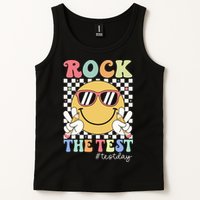 Test Day Rock The Test Motivational Teacher Testing Day  Tank Top