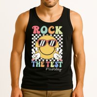 Test Day Rock The Test Motivational Teacher Testing Day  Tank Top