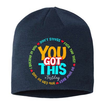 Test Day Rock The Test Teacher Testing Day You Got This Sustainable Beanie