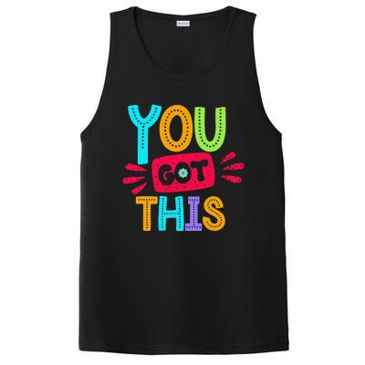 Test Day Rock The Test Teacher Testing Day You Got This PosiCharge Competitor Tank