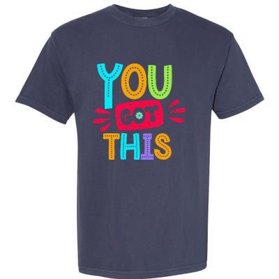 Test Day Rock The Test Teacher Testing Day You Got This Garment-Dyed Heavyweight T-Shirt