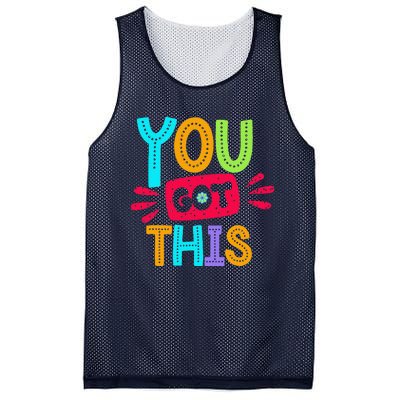 Test Day Rock The Test Teacher Testing Day You Got This Mesh Reversible Basketball Jersey Tank