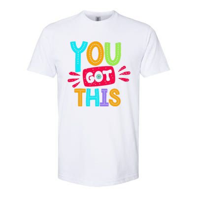 Test Day Rock The Test Teacher Testing Day You Got This Softstyle CVC T-Shirt