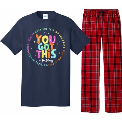 Test Day Rock The Test Teacher Testing Day You Got This Pajama Set