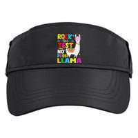 Testing Day Rock The Test Teaching No Prob Llama Teacher Adult Drive Performance Visor
