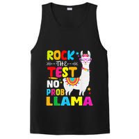 Testing Day Rock The Test Teaching No Prob Llama Teacher PosiCharge Competitor Tank