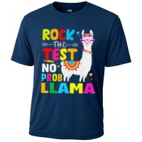 Testing Day Rock The Test Teaching No Prob Llama Teacher Performance Shirt