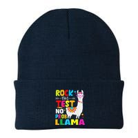 Testing Day Rock The Test Teaching No Prob Llama Teacher Beanie