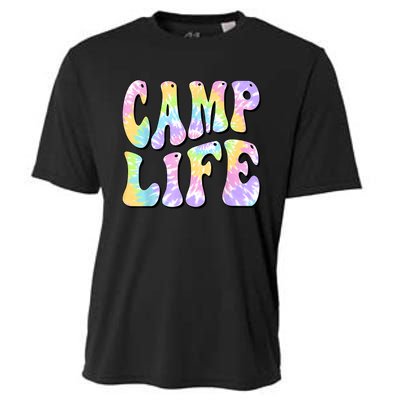 Tie Die Retro Camping Summer For Girl Summer Camp Life Gift Cooling Performance Crew T-Shirt