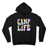 Tie Die Retro Camping Summer For Girl Summer Camp Life Gift Hoodie