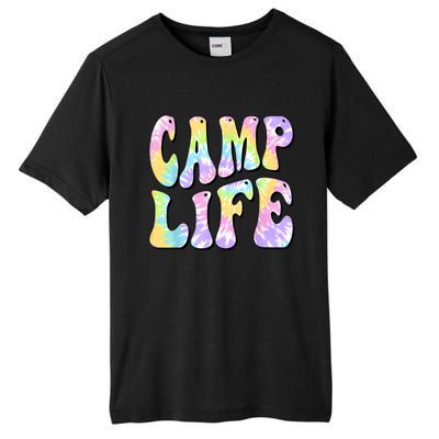 Tie Die Retro Camping Summer For Girl Summer Camp Life Gift Tall Fusion ChromaSoft Performance T-Shirt