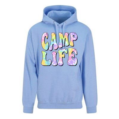 Tie Die Retro Camping Summer For Girl Summer Camp Life Gift Unisex Surf Hoodie