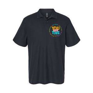 Test Day Rock The Test Teacher Te Day You Got This Softstyle Adult Sport Polo