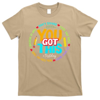 Test Day Rock The Test Teacher Testing Day You Got This T-Shirt