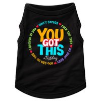 Test Day Rock The Test Testing Day You Got This  Doggie Tank